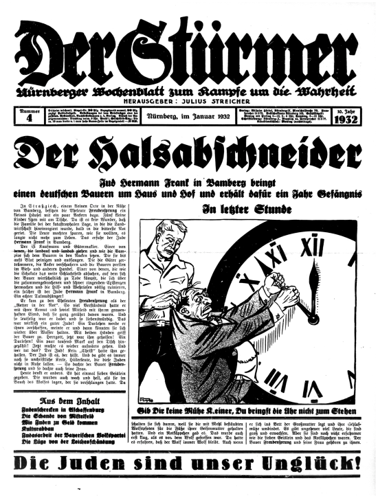 Der Stürmer - 1932 Number 4